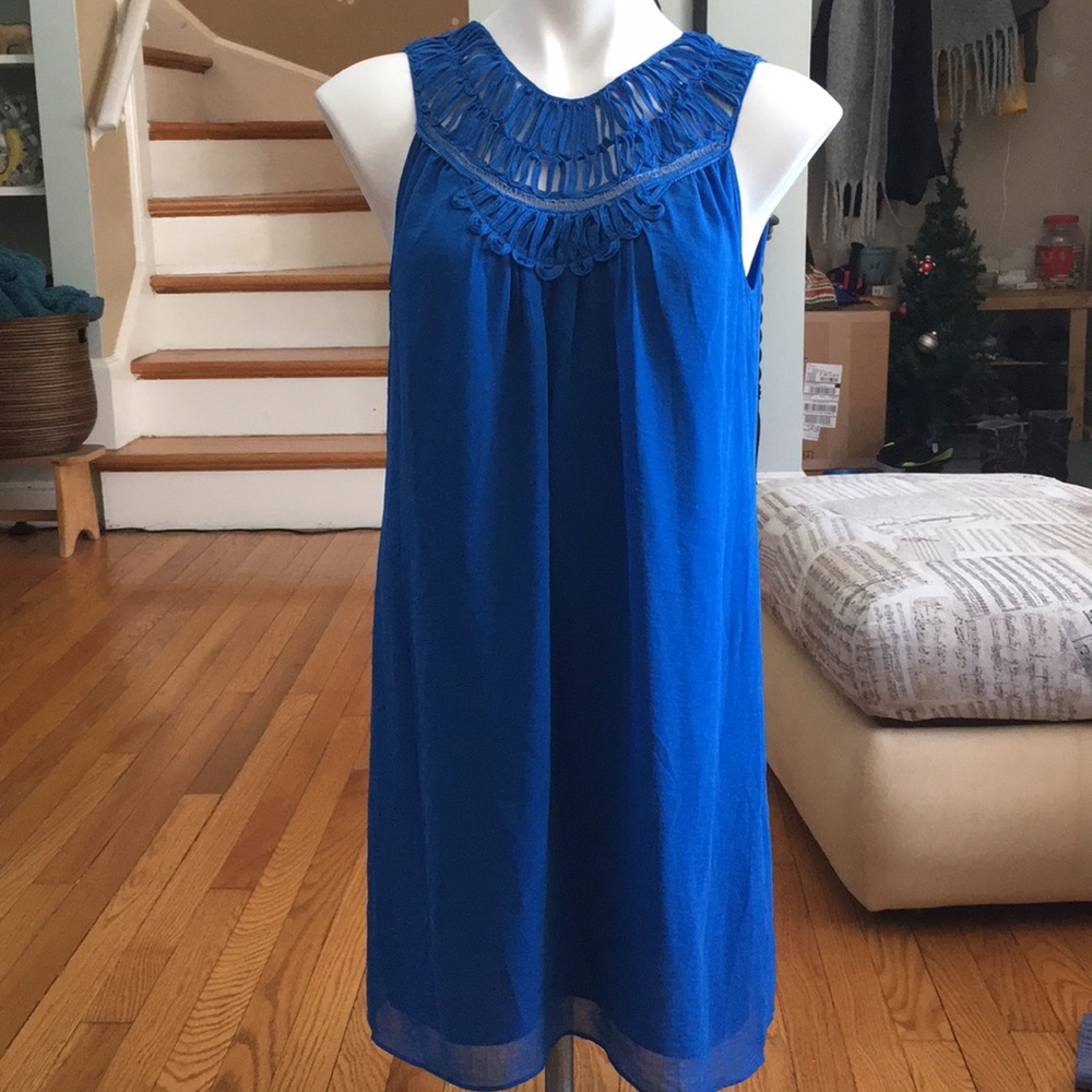 Max Studio Blue Dress - S